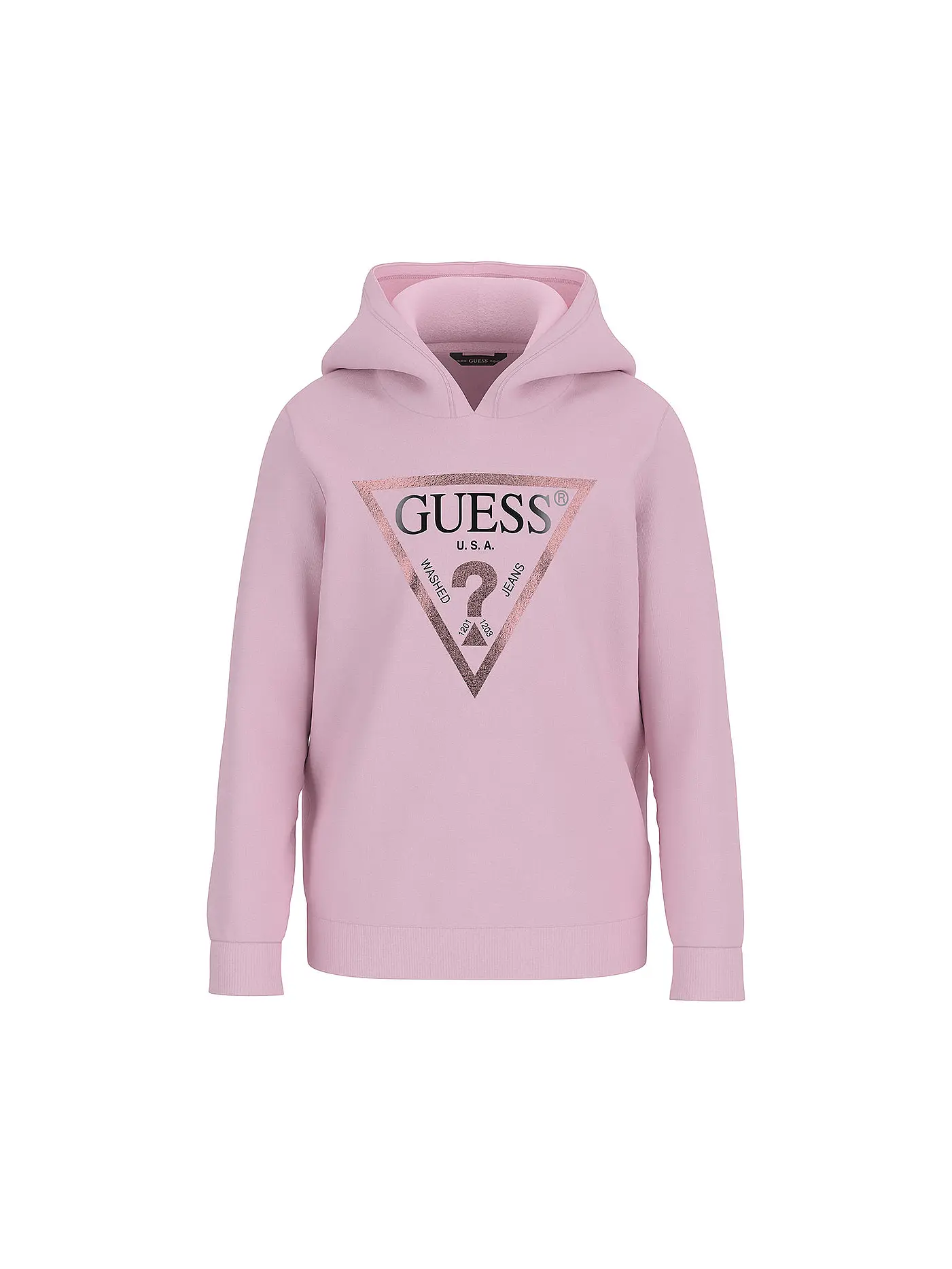 GUESS | Mädchen Kapuzensweater - Hoodie | rosa